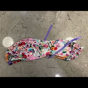 Blue sky pony scrub hat